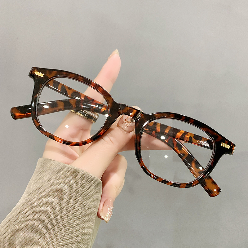 Gaming Glasses Blue - Square Computer Glasses Frame Women Men
