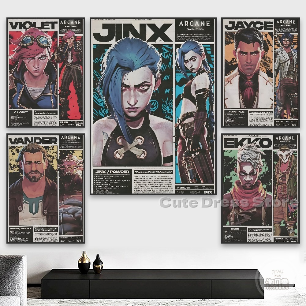 Arcane Canvas Print  Unframed  - Esports Gaming Poster review and price