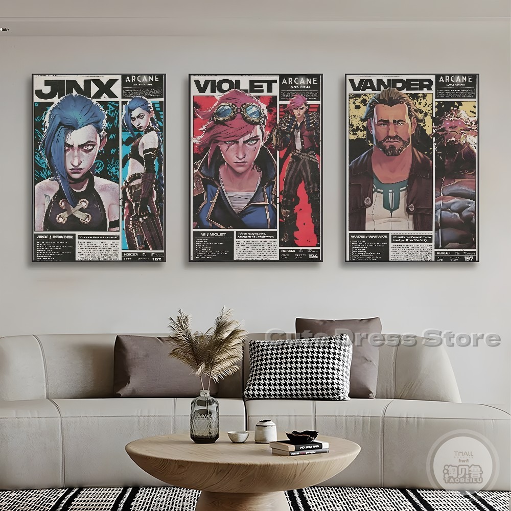Arcane Canvas Print  Unframed  - Esports Gaming Poster review and price