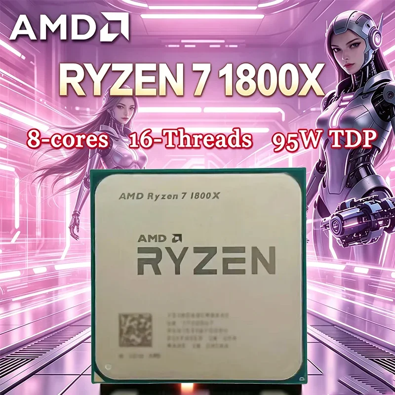 AMD Ryzen 7 1800X CPU 3.60GHz- - Amd Cpu Ryzen 7 review and price