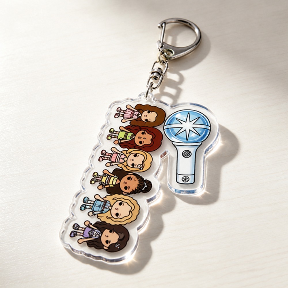 K-pop Katseye Keychain Accesso - Esports Gaming Fan review and price
