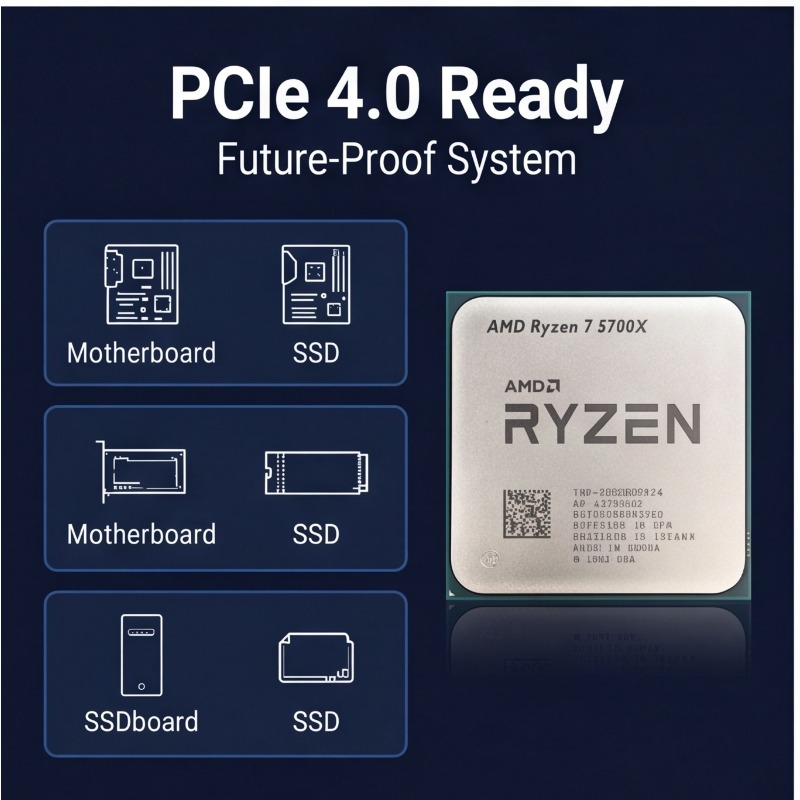 AMD Ryzen 7 5700X Processor Fo - Amd Cpu Ryzen 7 review and price