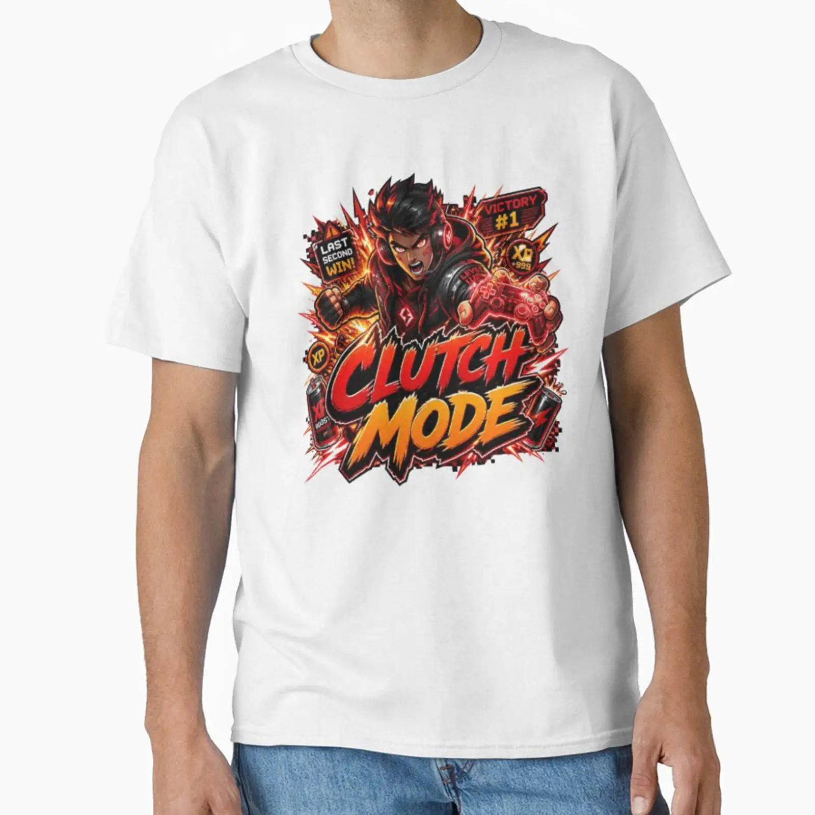 CLUTCH MODE Gaming Sticker Neo - Esports Gaming Design review and price