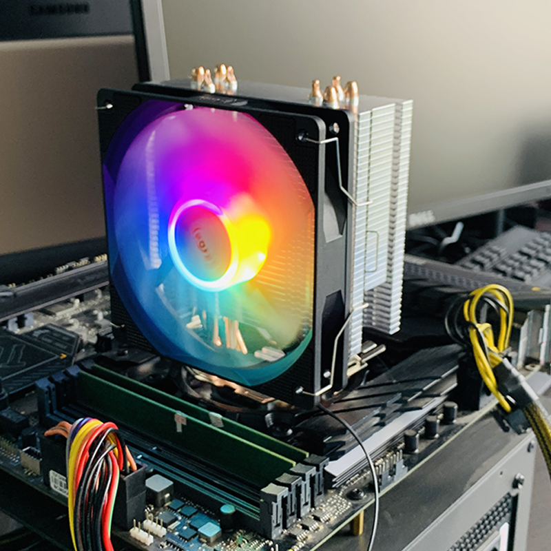 X99 Tower CPU Cooler 4 Heatpip - Esports Gaming Fan review and price