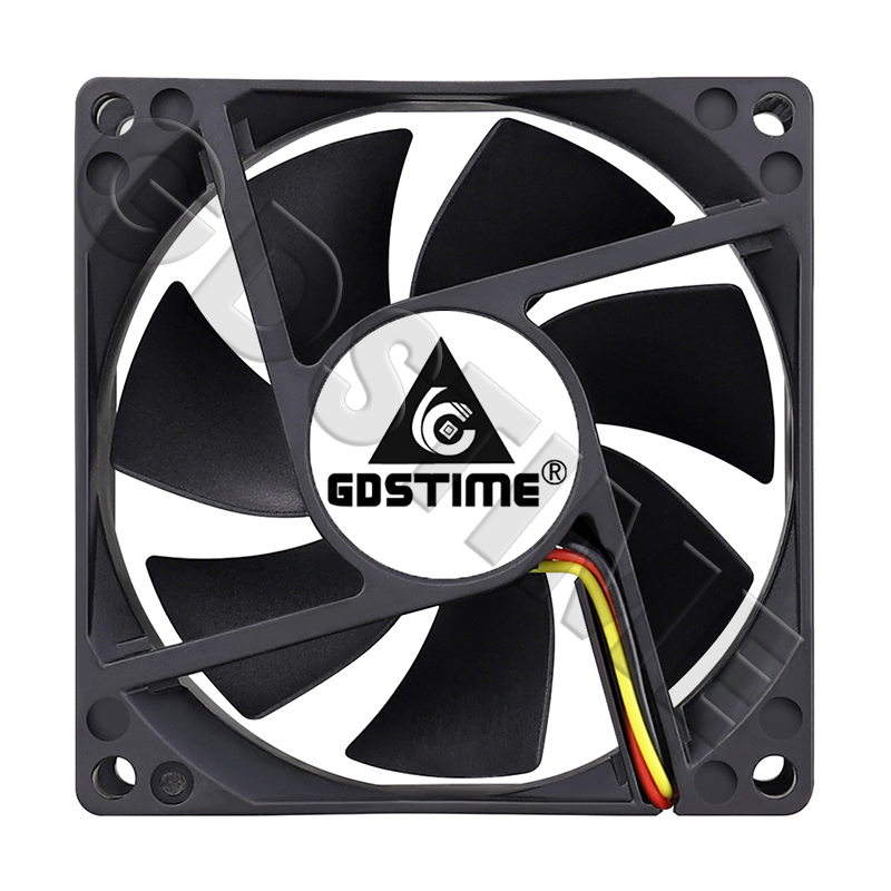 Gdstime DC 5V 12V 24V Fan 80mm - Esports Gaming Fan review and price