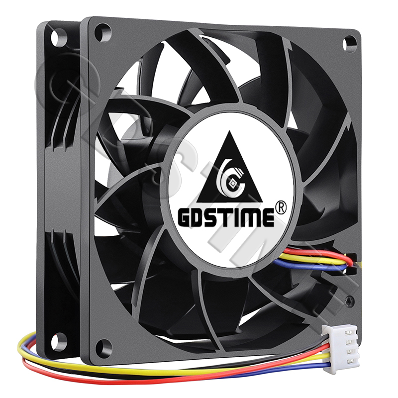 Gdstime DC 5V 12V 24V Fan 80mm - Esports Gaming Fan review and price