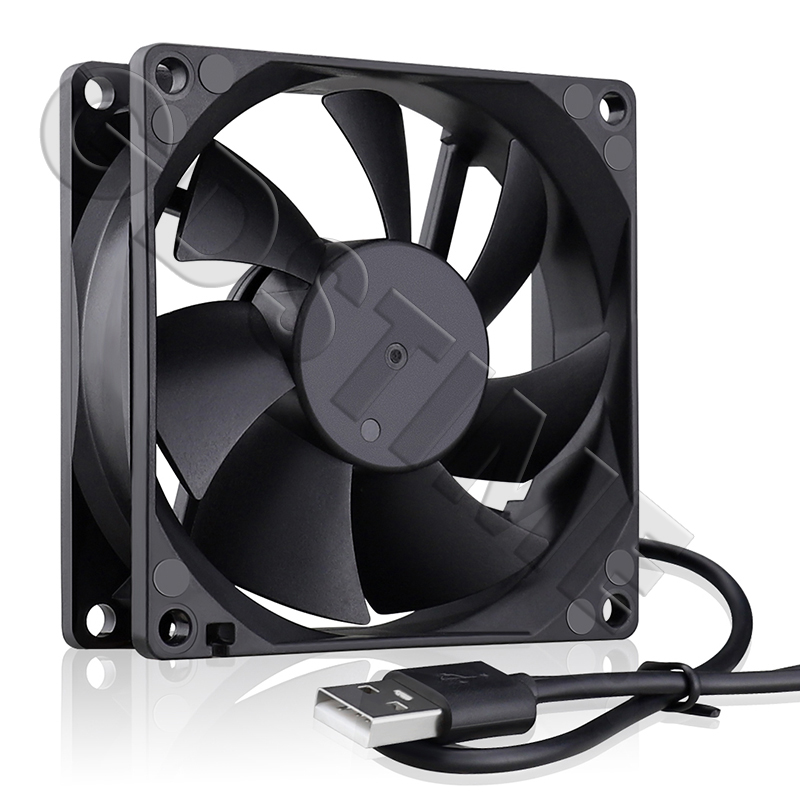 Gdstime DC 5V 12V 24V Fan 80mm - Esports Gaming Fan review and price