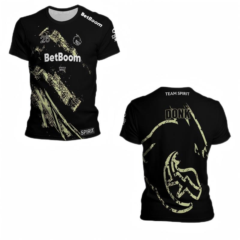 2025 New Team Spirit Jersey T- - Esports Gaming T Shirt review and price