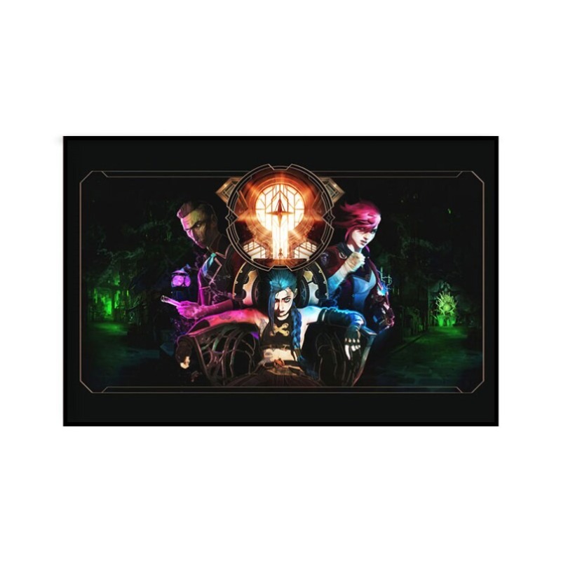 Arcane Jinx Close-Up Poster Un - Esports Gaming Stocks review and price