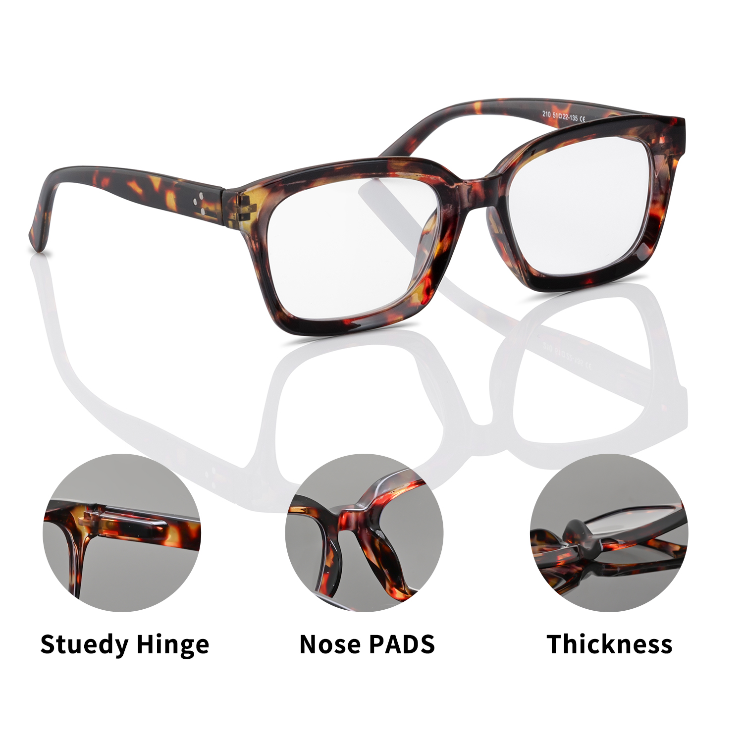 1pc Retro Large Frame Blue Lig - Gaming Glasses Blue review and price