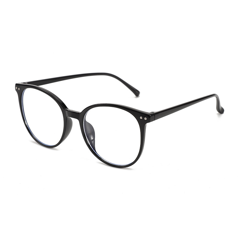1pcs Round Transparent Compute - Gaming Glasses Blue review and price