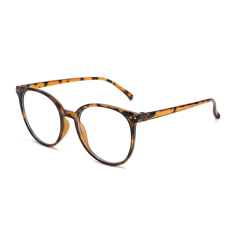 1pcs Round Transparent Compute - Gaming Glasses Blue review and price