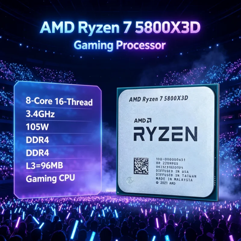 AMD R7 5800X3D 96 MB Gaming Pr - Amd Cpu Ryzen 7 review and price