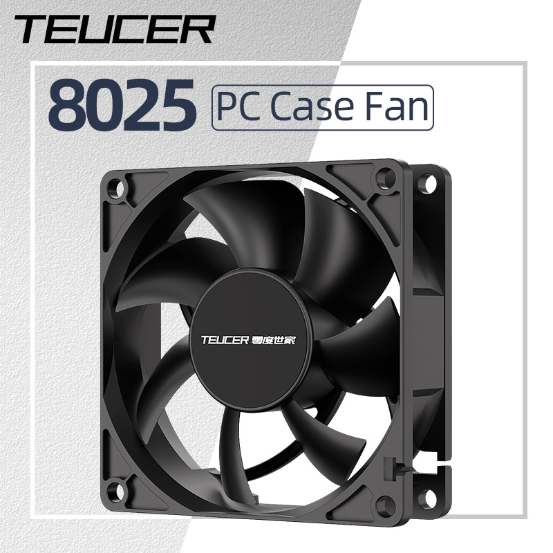 Teucer 8025 PC Case Fan 12V  B - Esports Gaming Fan review and price
