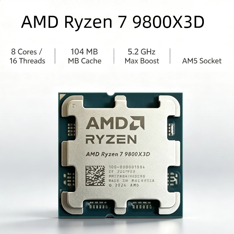 AMD Ryzen 7 9800X3D X3D Cache  - Amd Cpu Ryzen 7 review and price