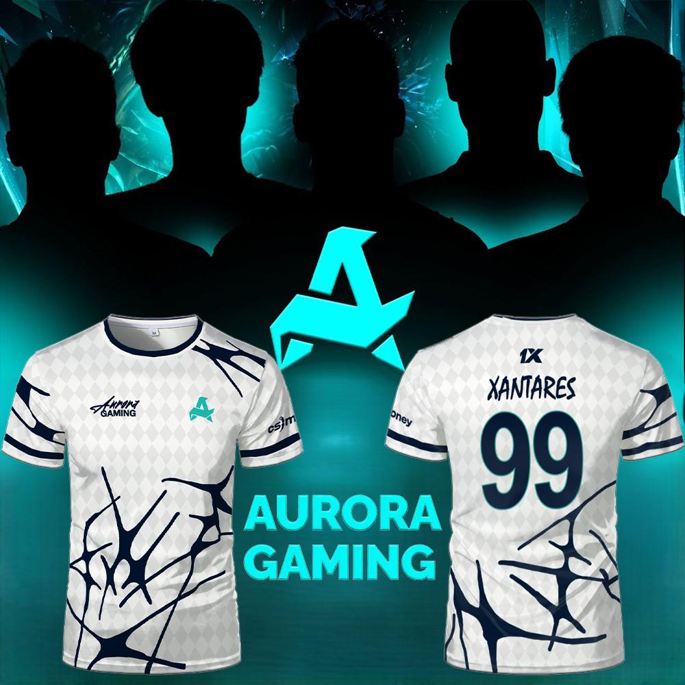 Esports Team Aurora Gaming Jer - Esports Gaming T Shirt review and price