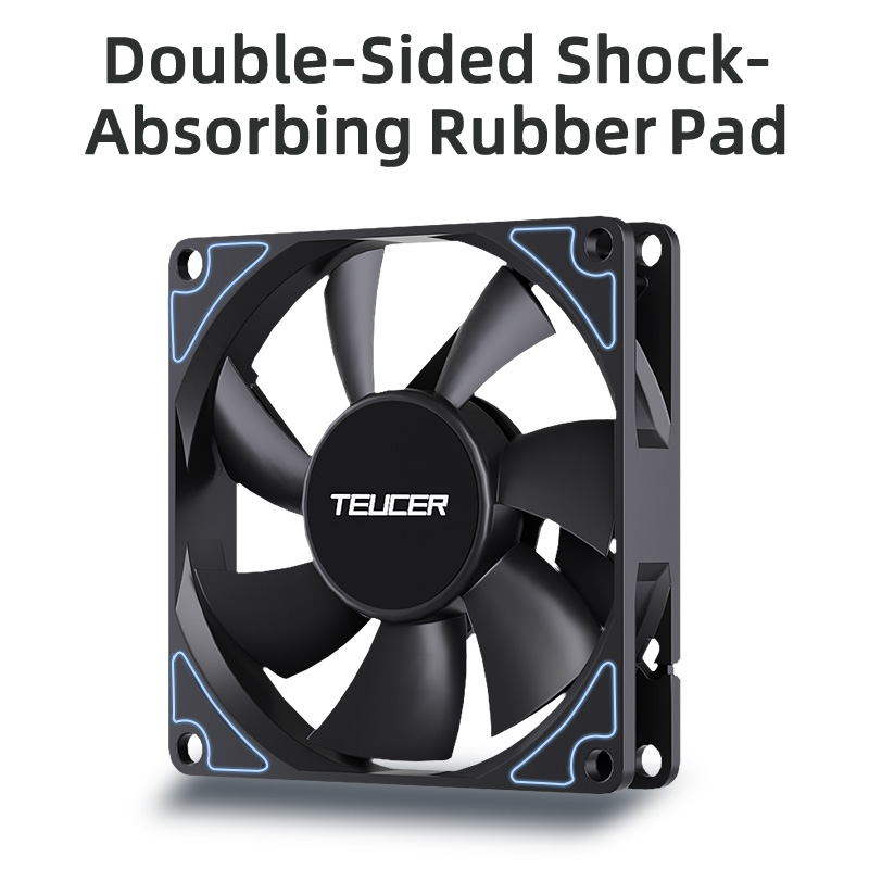 Teucer UT-8015 8CM Chassis Fan - Esports Gaming Fan review and price