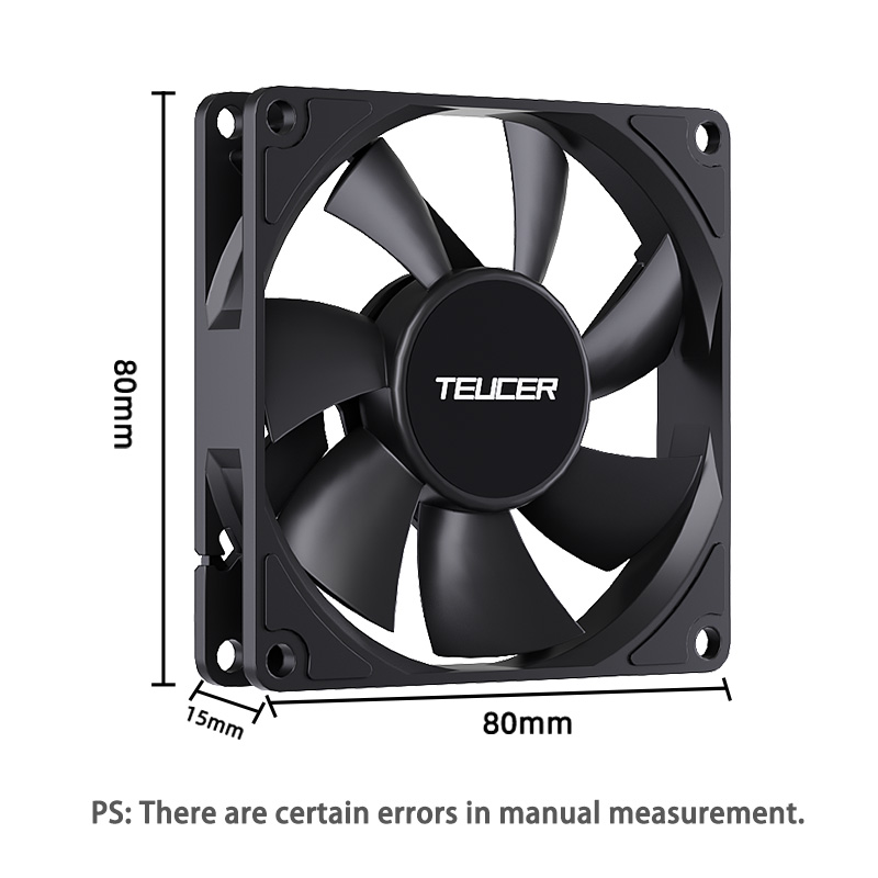 Teucer UT-8015 8CM Chassis Fan - Esports Gaming Fan review and price
